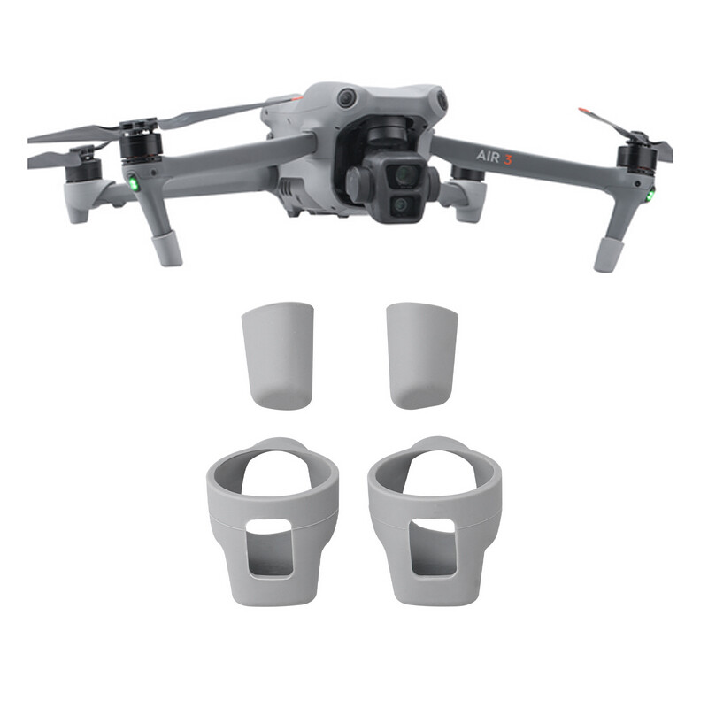 For DJI AIR 3 Drone Silicone Dustproof Floor Mats Landing Pads Set Accessories