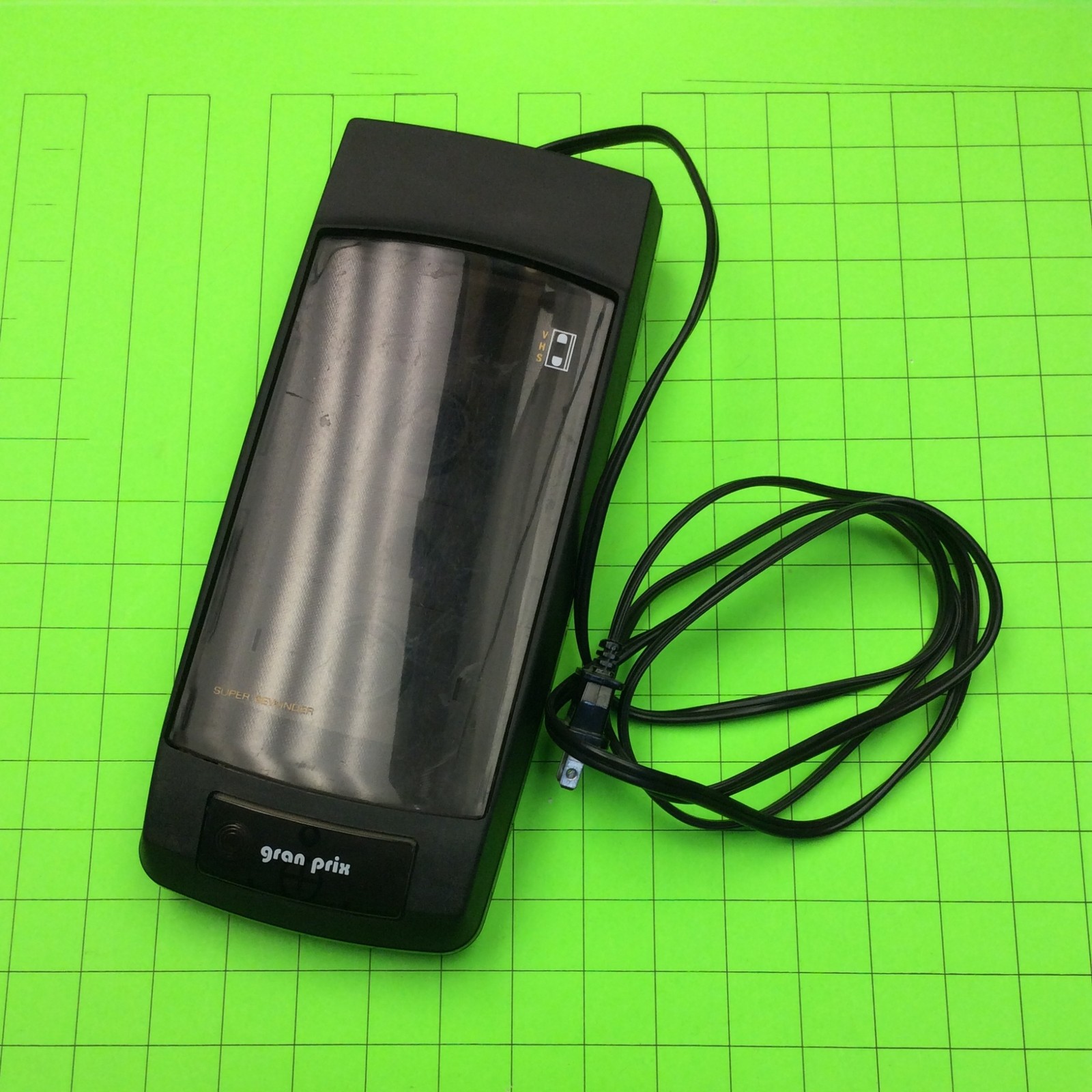 Gran Prix TVR-91 Vhs Video Tape Super Rewinder
