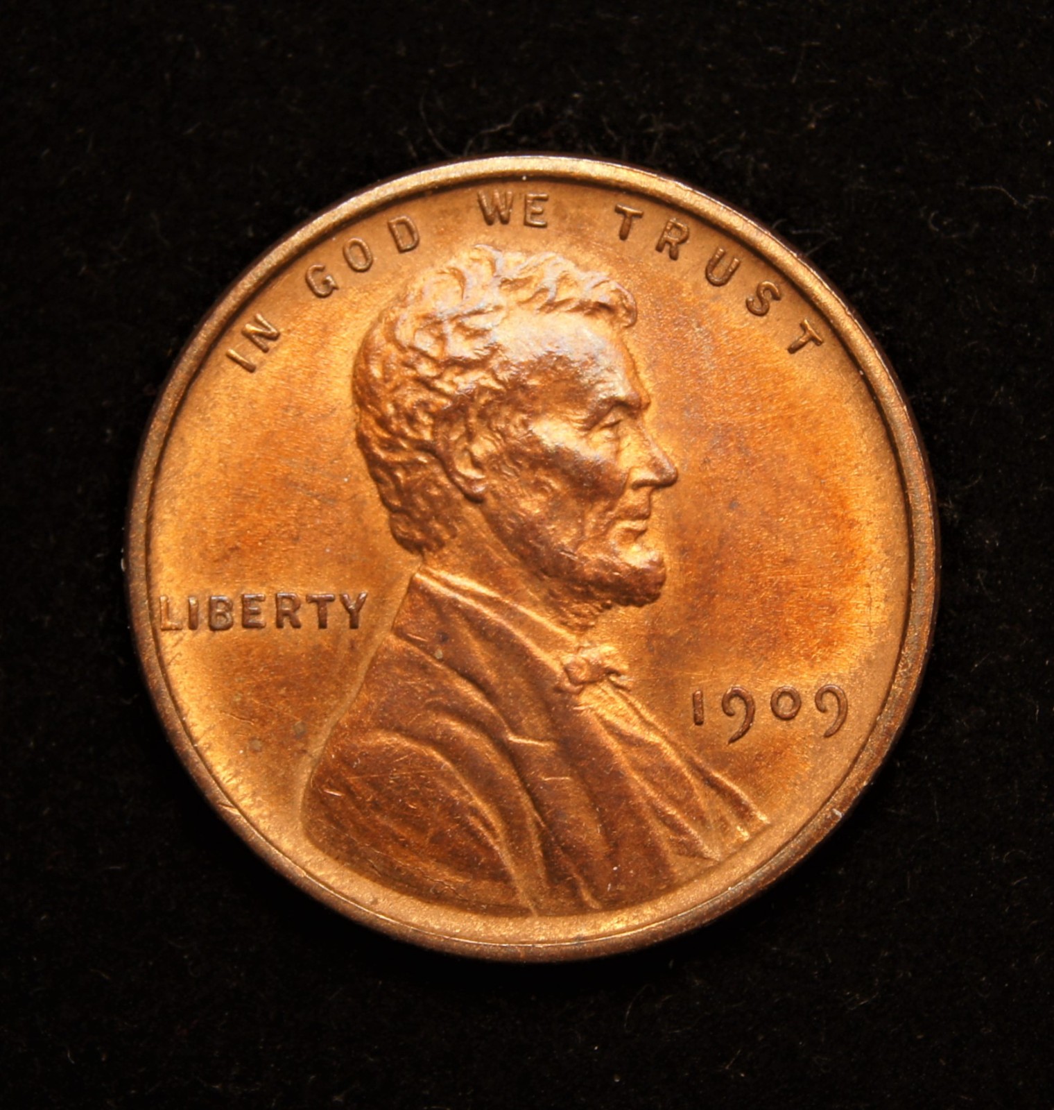 1909  Lincoln Wheat Cent   UNC