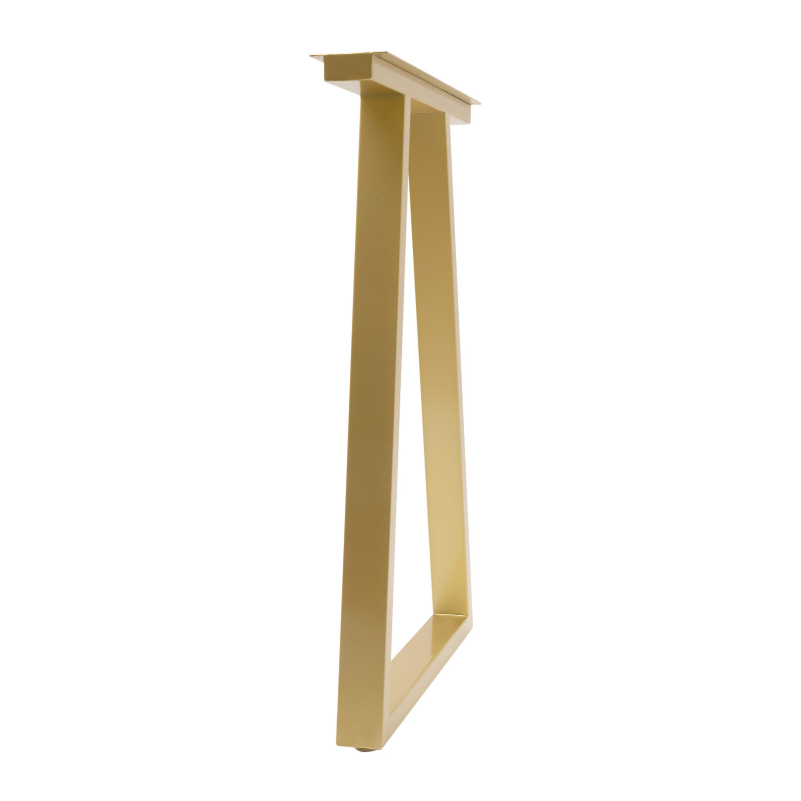 28inch Pair Trapezoid Metal Gold Table Legs Furniture Legs Office Table Legs NEW