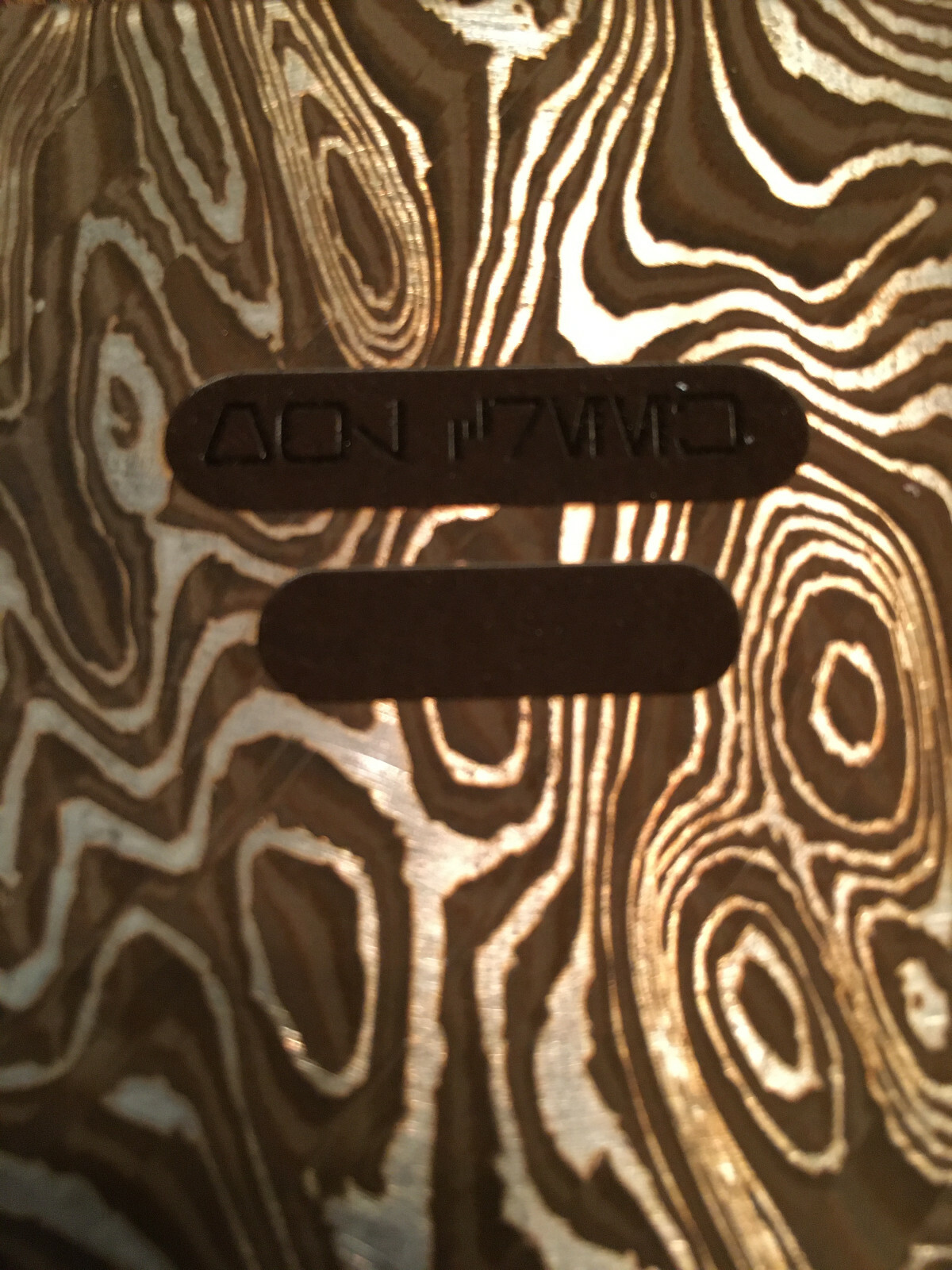 Mandalorian Beskar Steel Ingot, Solid 304 Stainless Steel! Aurebesh Custom Text
