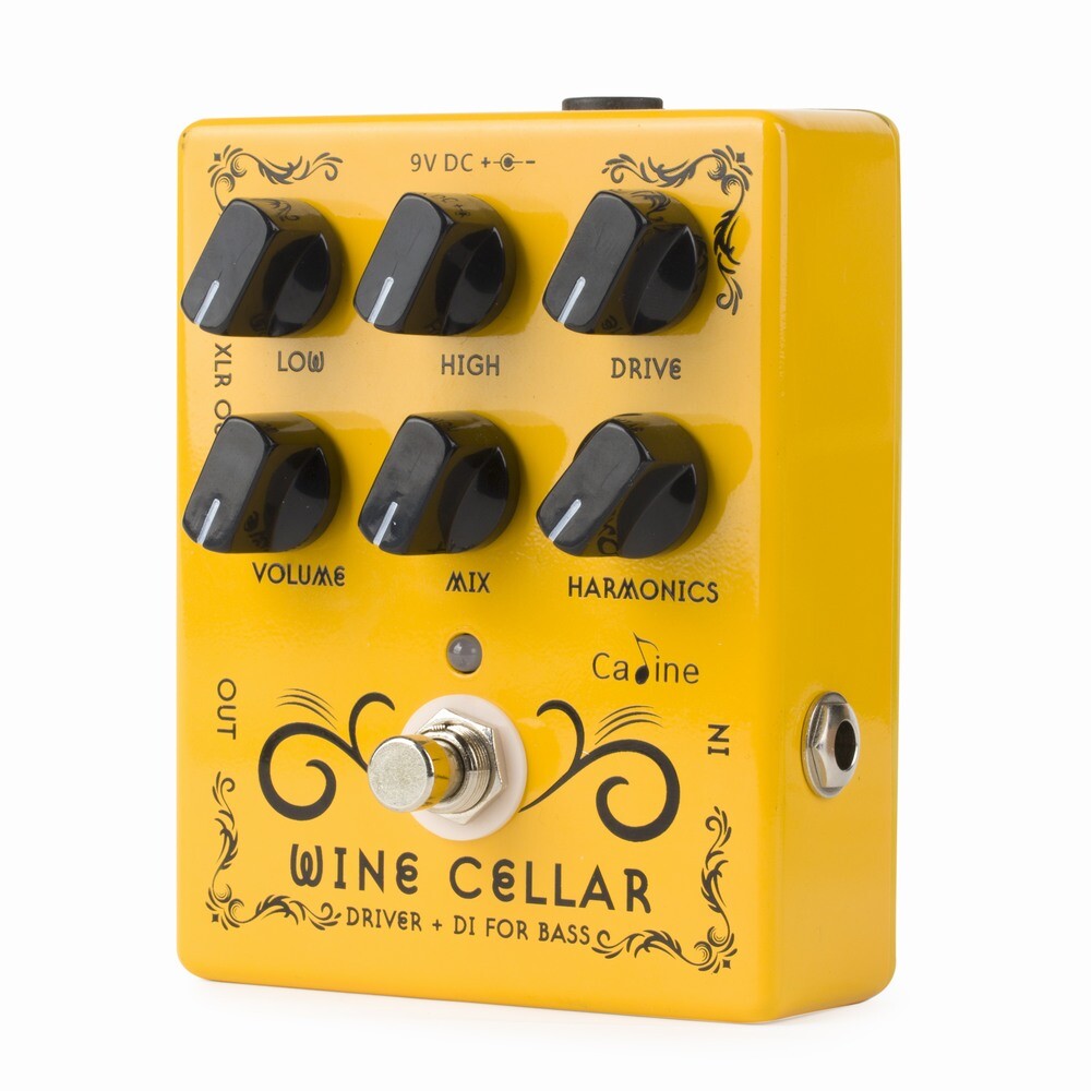 Caline CP-60 Driver+DI Bass Guitar Effect Pedal Guitar Accessories 9V Bass Pedal