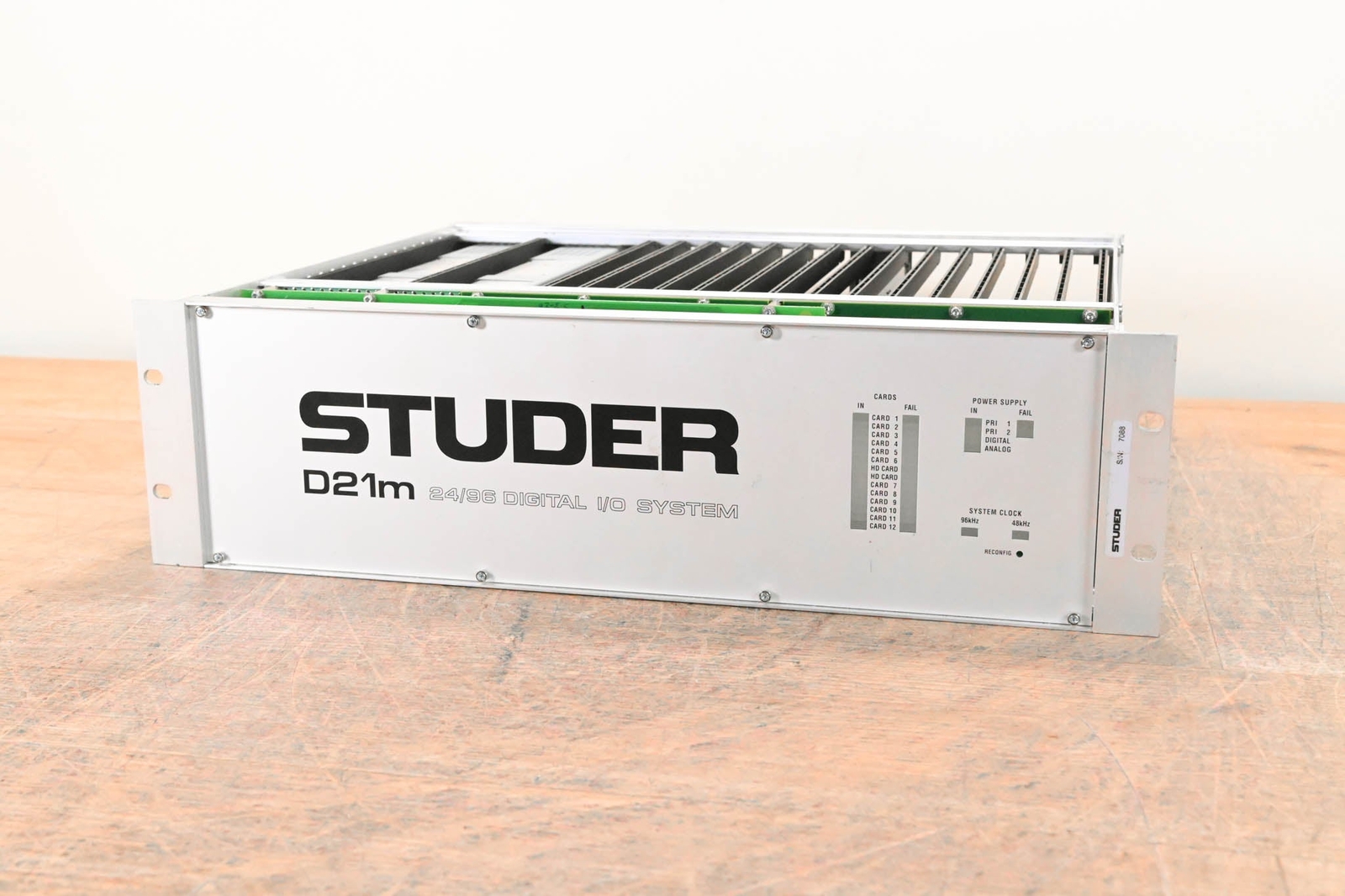Studer D21m Modular I/O System with Madi HD Link Card CG01BZ7