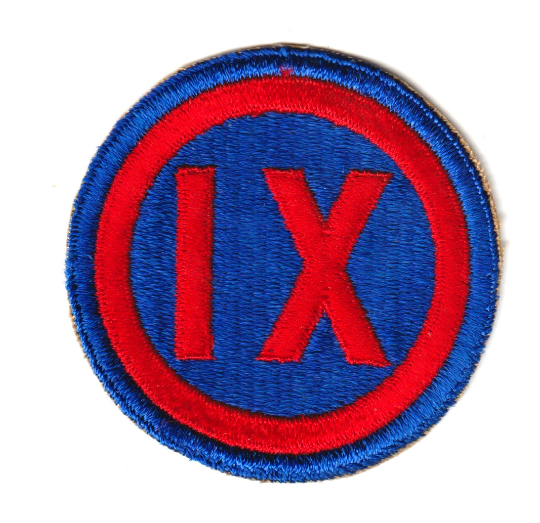 US ARMY 9th CORPS Full Color Patch