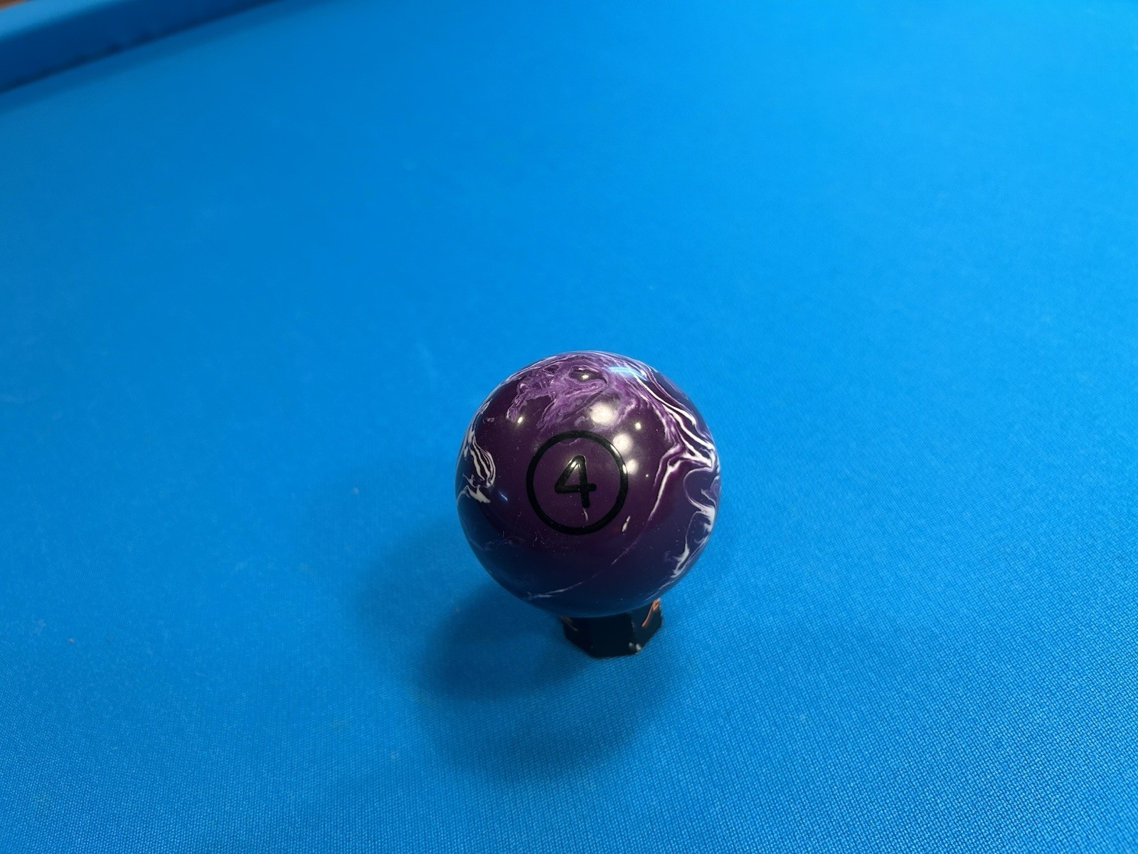 Marble/swirl Unique Pool Ball Four / 4 Ball