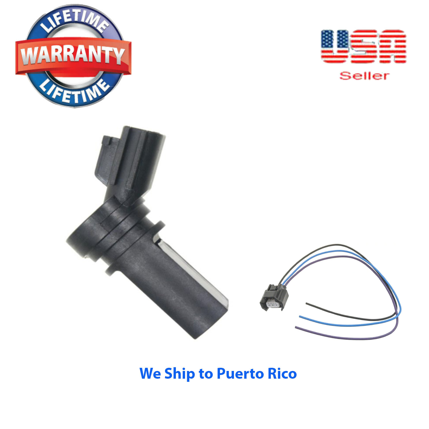 Crankshaft Position Sensor + CONNECTOR Fits For Nissan Quest, Altima, Maxima