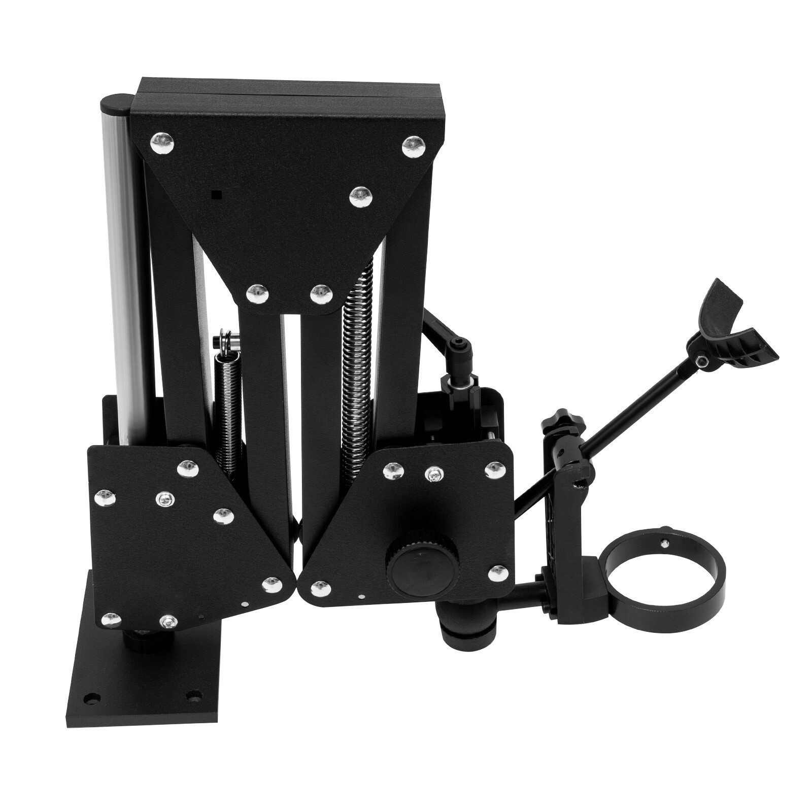 Multi-directional 77mm Jewelry Microscope Stand Inlaid Stand Aluminum Alloy Good