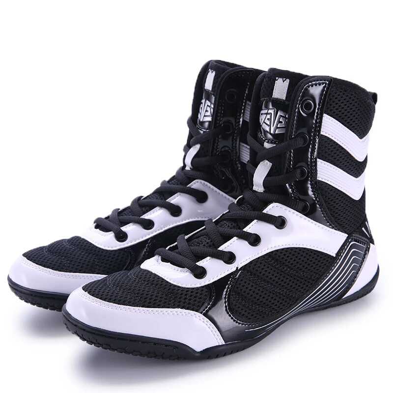 Men Wrestling Sneakers Comfortable Non Slip Boxing Shoes Gym Wrestling Shoes