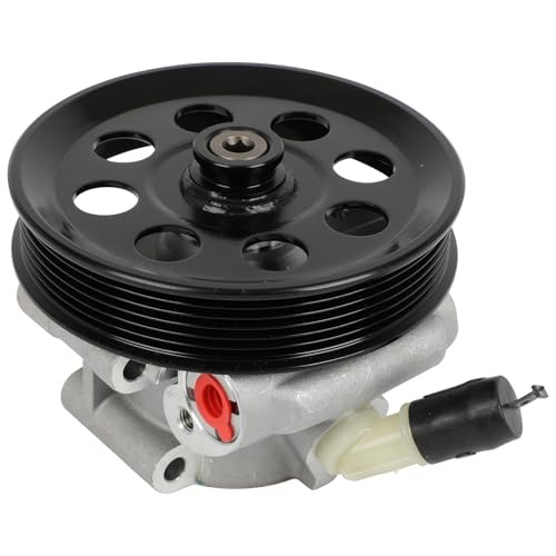 Power Steering Pump with Pulley for F-250 Super Duty 2011-2016 V8 6.7L for F