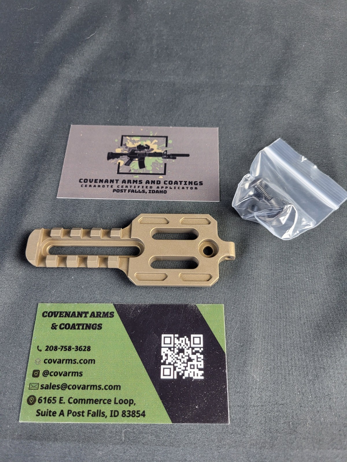 4" Arca/Picatinny rail