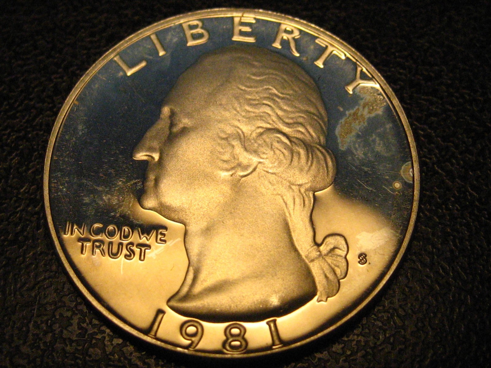 1981-S, 1883-S, 1985-S & 1986-S PROOF Washington Head Quarters You Get 4 Coins