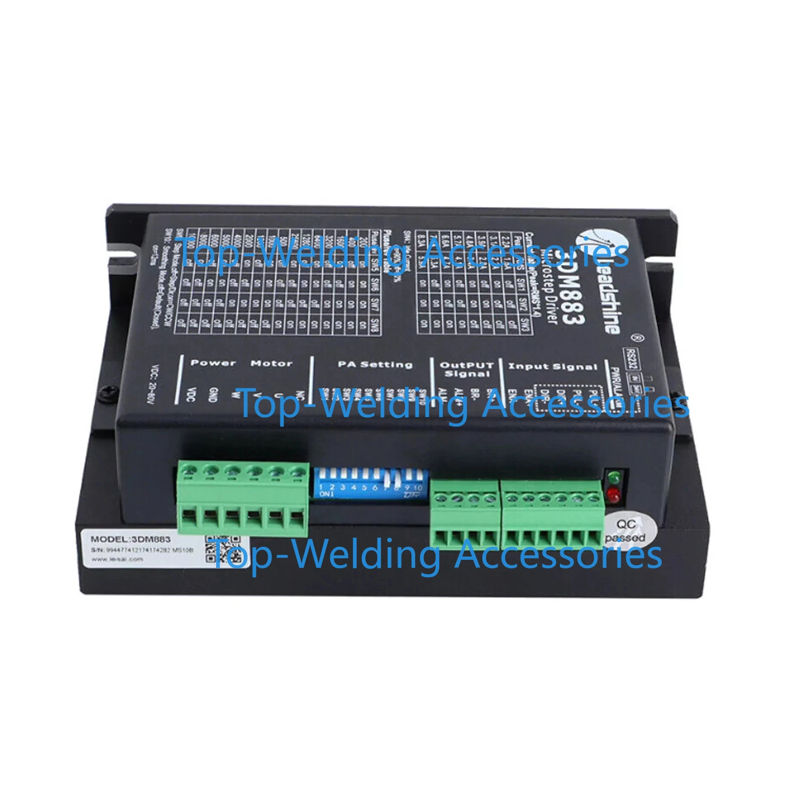 New Leadshine 3DM883 3-Phase Microstepping Stepper Driver 80 VDC 8.3A (RMS 5.9A)