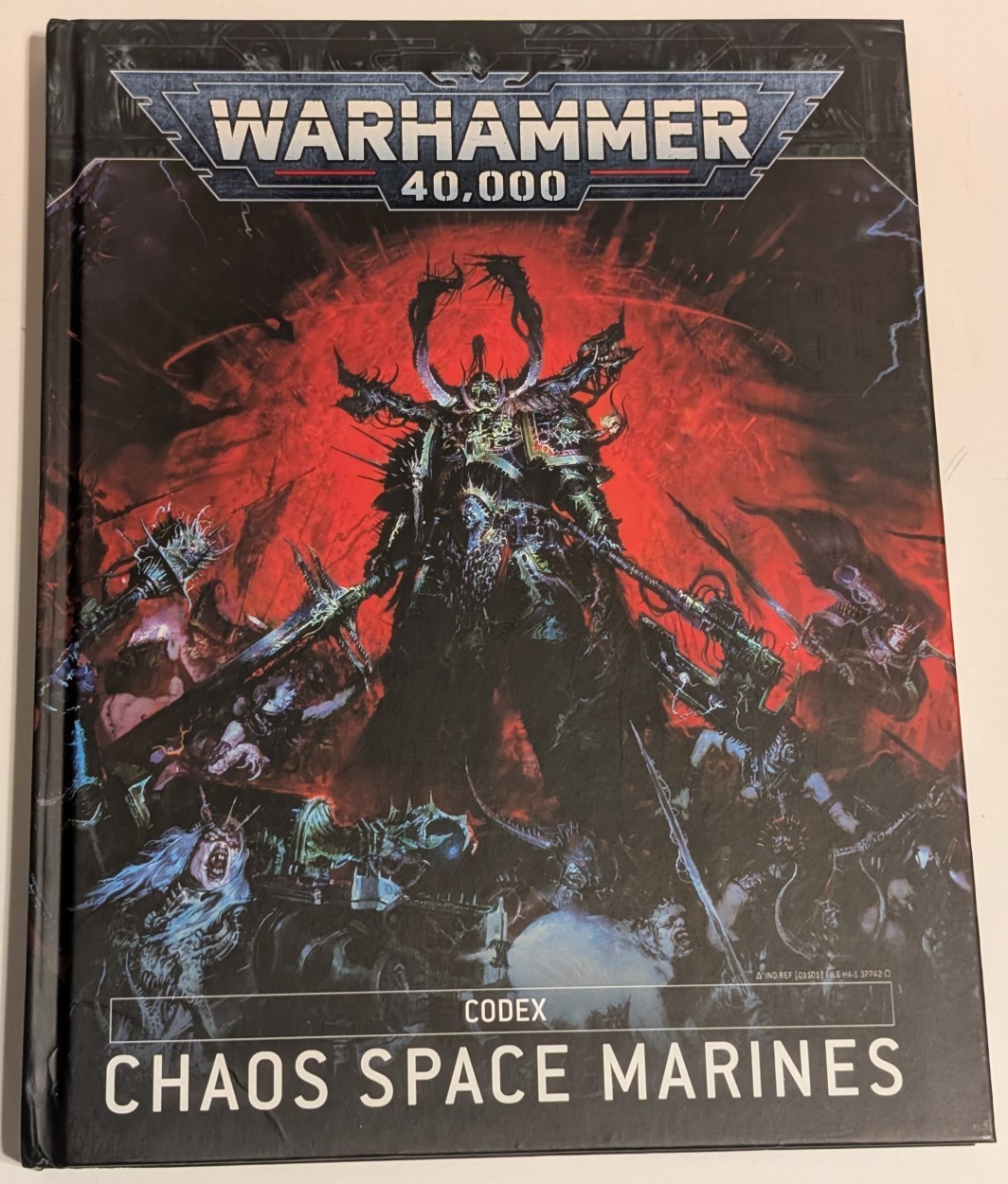 Warhammer 40k Chaos Space Marines codex; 9th edition, OOP