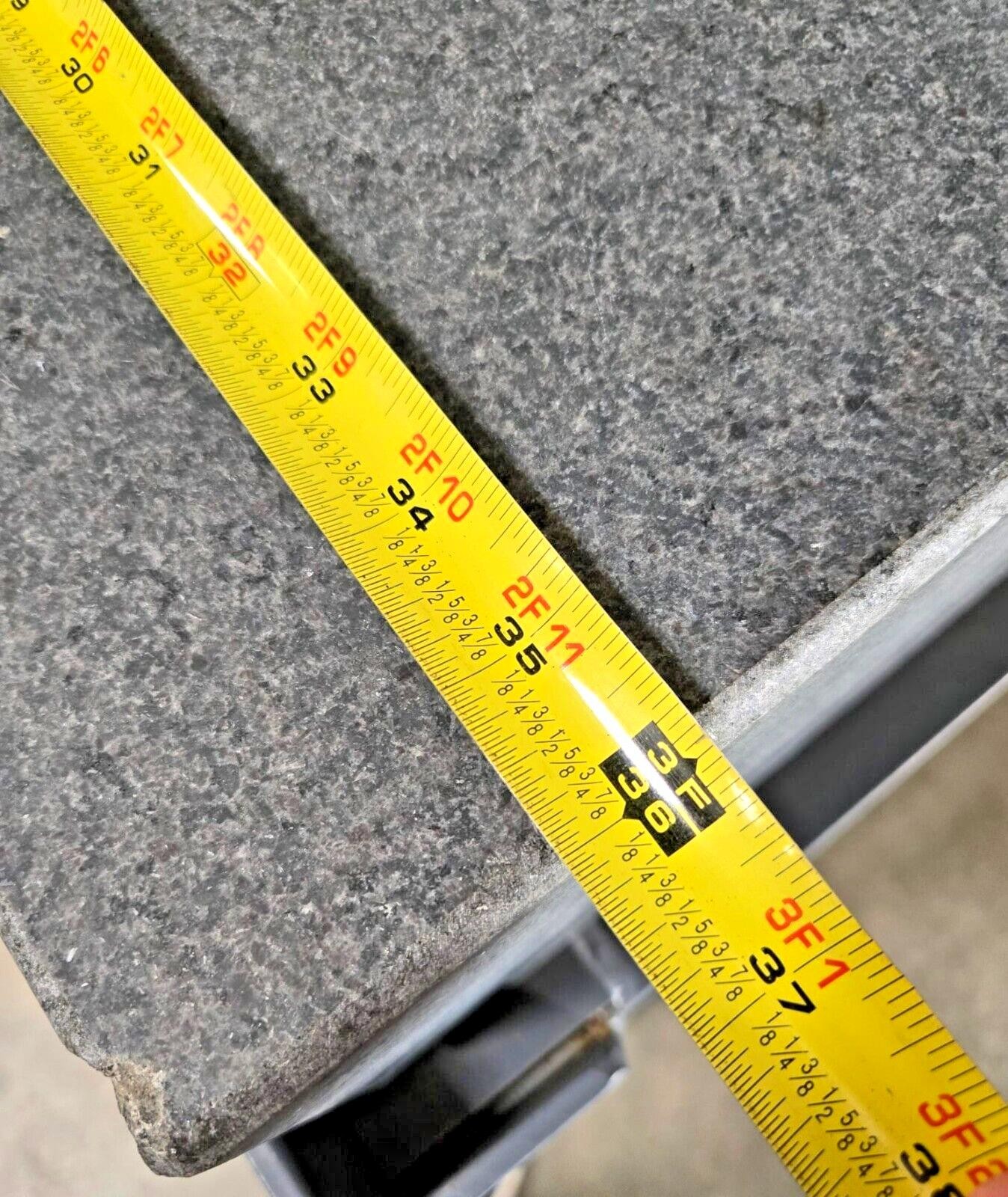 Standridge PRECISION Granite Table Surface Inspection Plate 36" x 24" x 6"