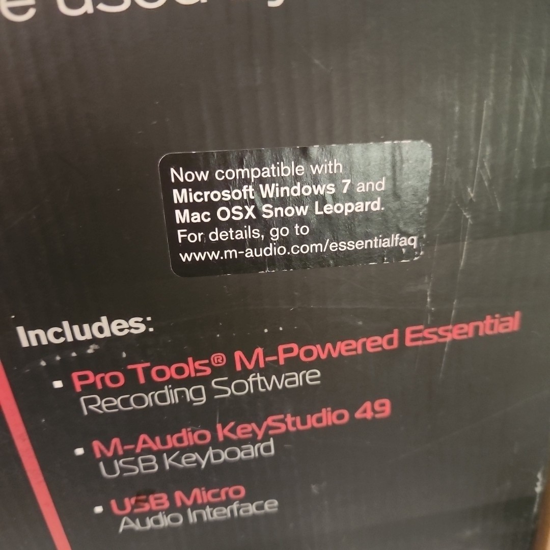 M-Audio KeyStudio 49 Keyboard In Original Box USB Beat Making Piano PC / Mac