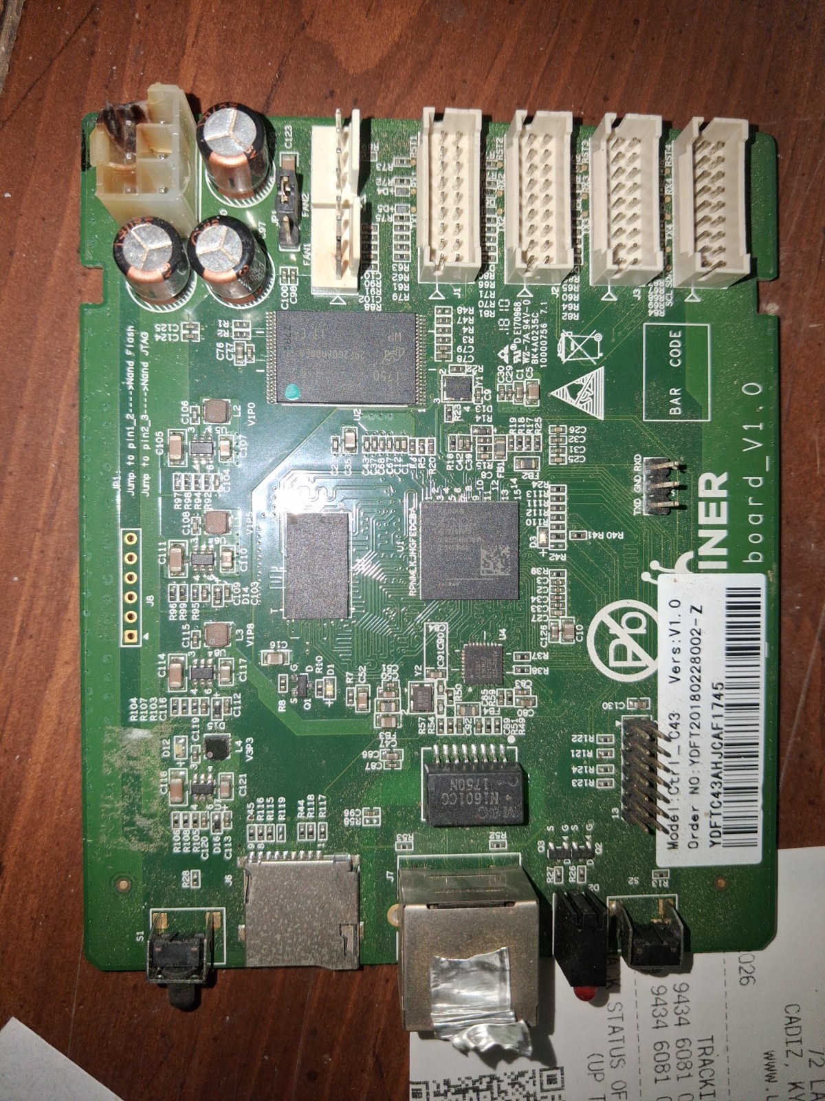 Antminer z11 c43 control board