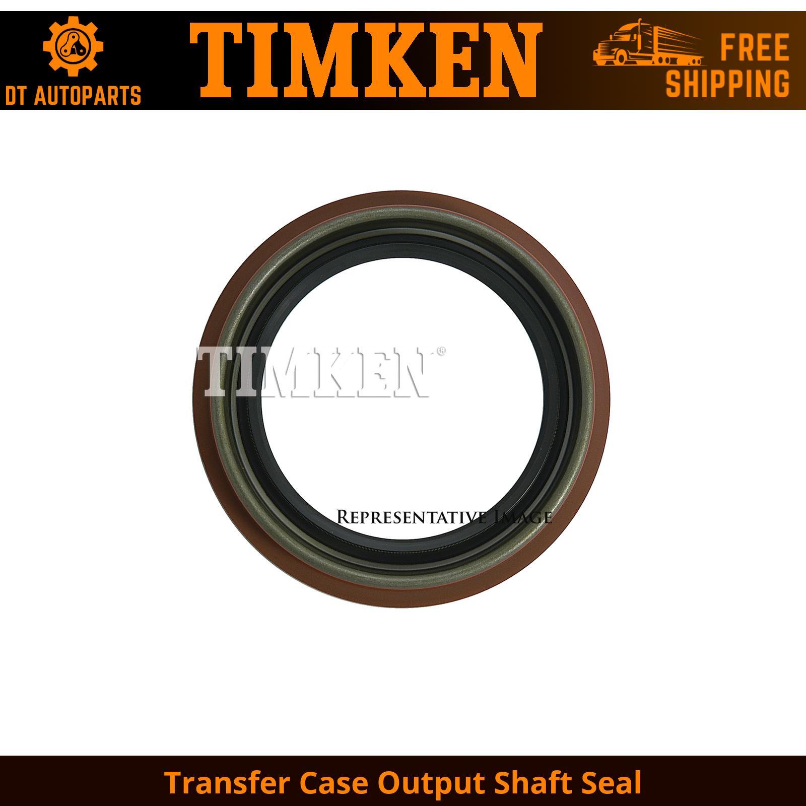 For 1984-1998 Jeep Cherokee 4WD Transfer Case Output Shaft Seal Rear Timken 1985