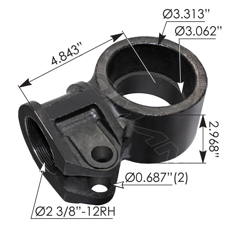 Torque Rod End RH Chalmers part # 22045, TR054