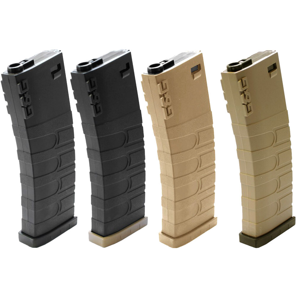 G&G CM16 / GR16 Polymer 120 BB Airsoft Rifle AEG Mid-Cap Magazine G-08-101