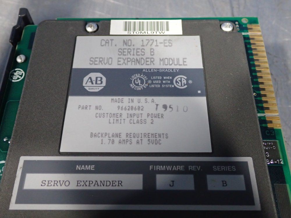 ALLEN BRADLEY SERVO EXPANDER MODULE 1771-ES