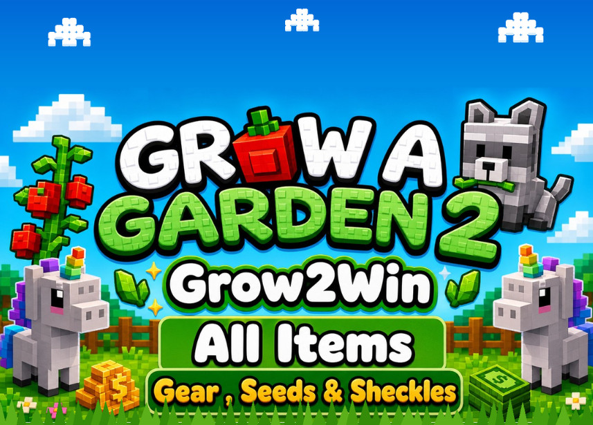 ⭐ Grow A Garden 2 | ALL ITEMS &  SEEDS | Fast Delivery & CHEAPEST | GAG2
