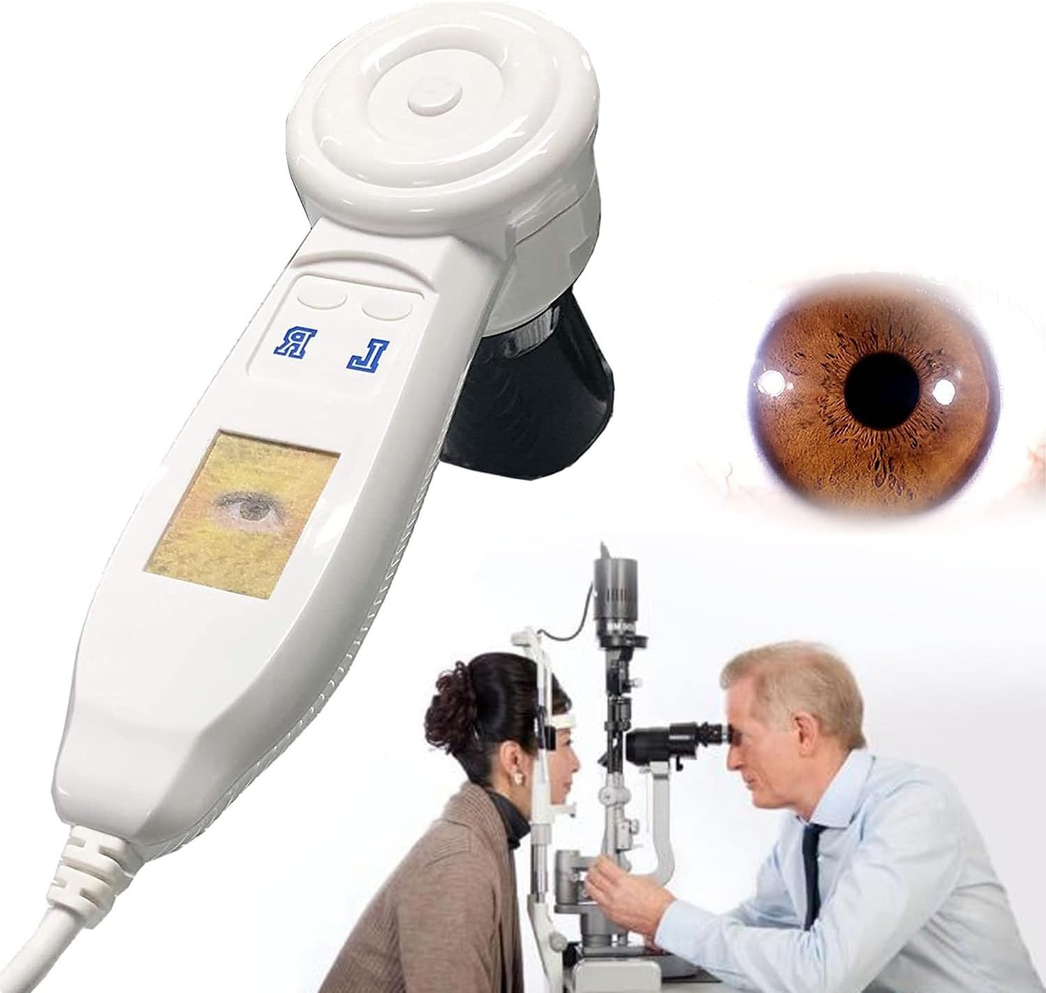 5.0MP USB Iris Analyzer Iridology Camera, 30x Iris Analysis Camera Analyzer Tool