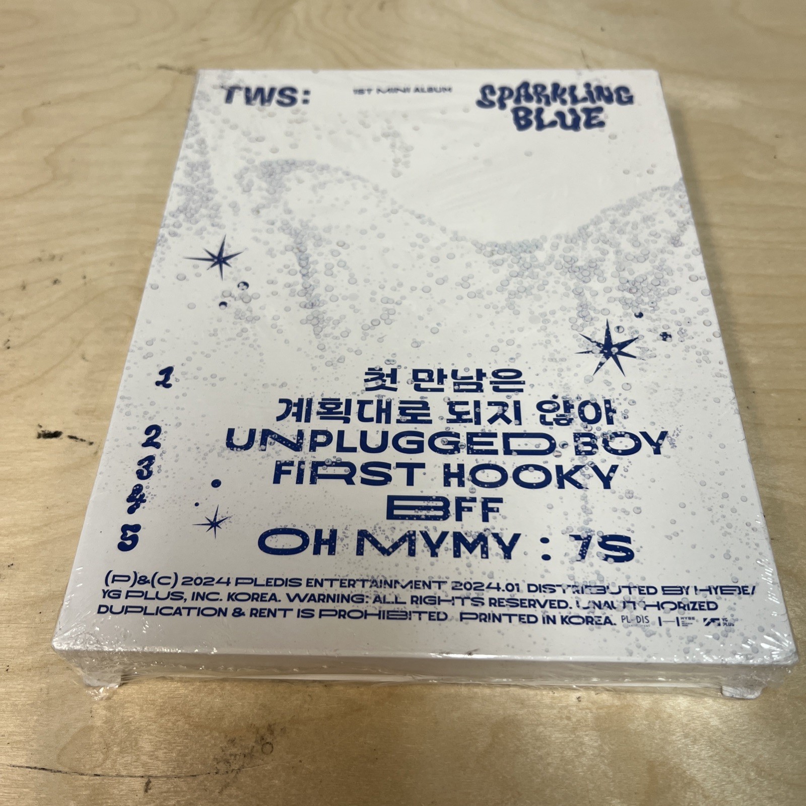 TWS - TWS 1st Mini Album 'Sparkling Blue' [2024, Target Ex., CD] Sparkling Vers.