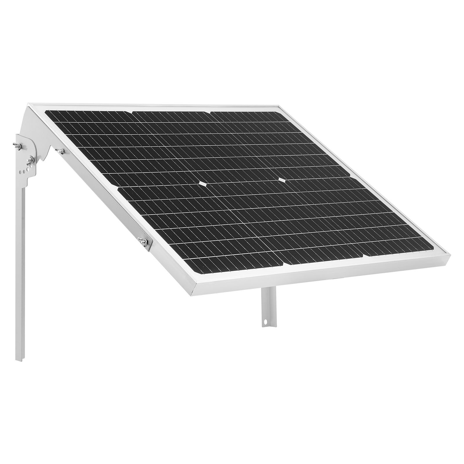 VEVOR Solar Battery Trickle Charger Kit 50W 12V with Upgraded MPPT Controller