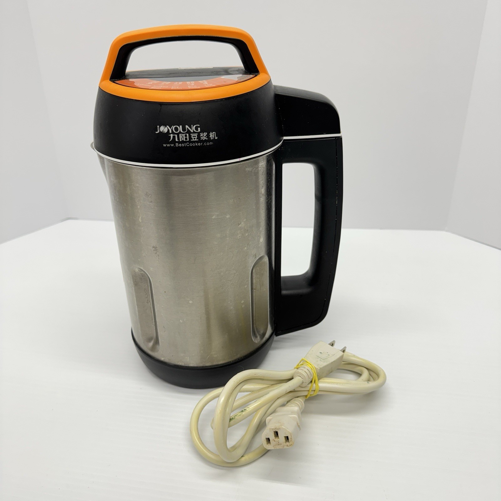 Joyoung Hot Soy Milk Maker Automatic 1.5 L  CTS-1078 Orange/Black Tested
