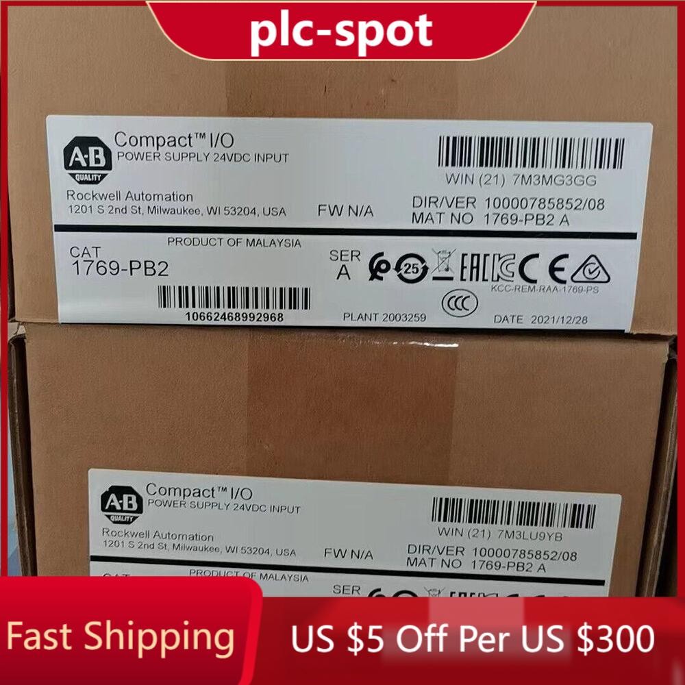 New Sealed  AB 1769-PB2 CompactLogix DC 2A/0.8A Power Supply US Free Tax