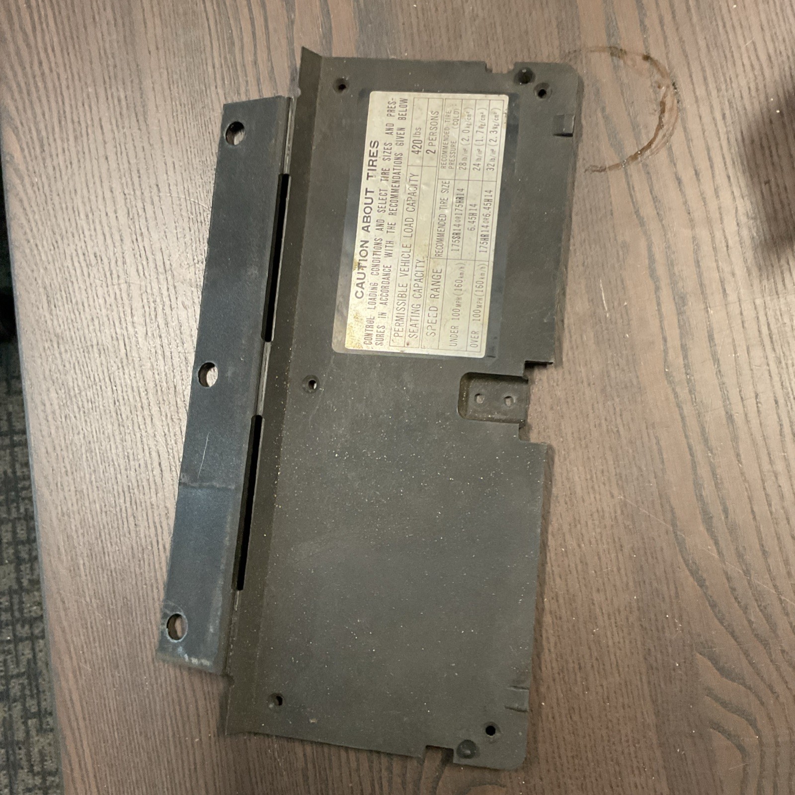 Datsun 240Z Glove Box Interior Cover