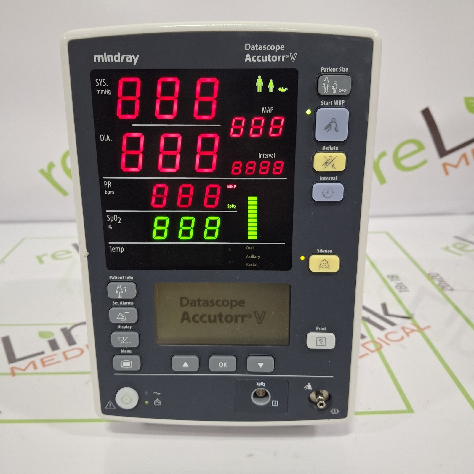 Mindray Datascope Accutorr V Vital Signs Monitor