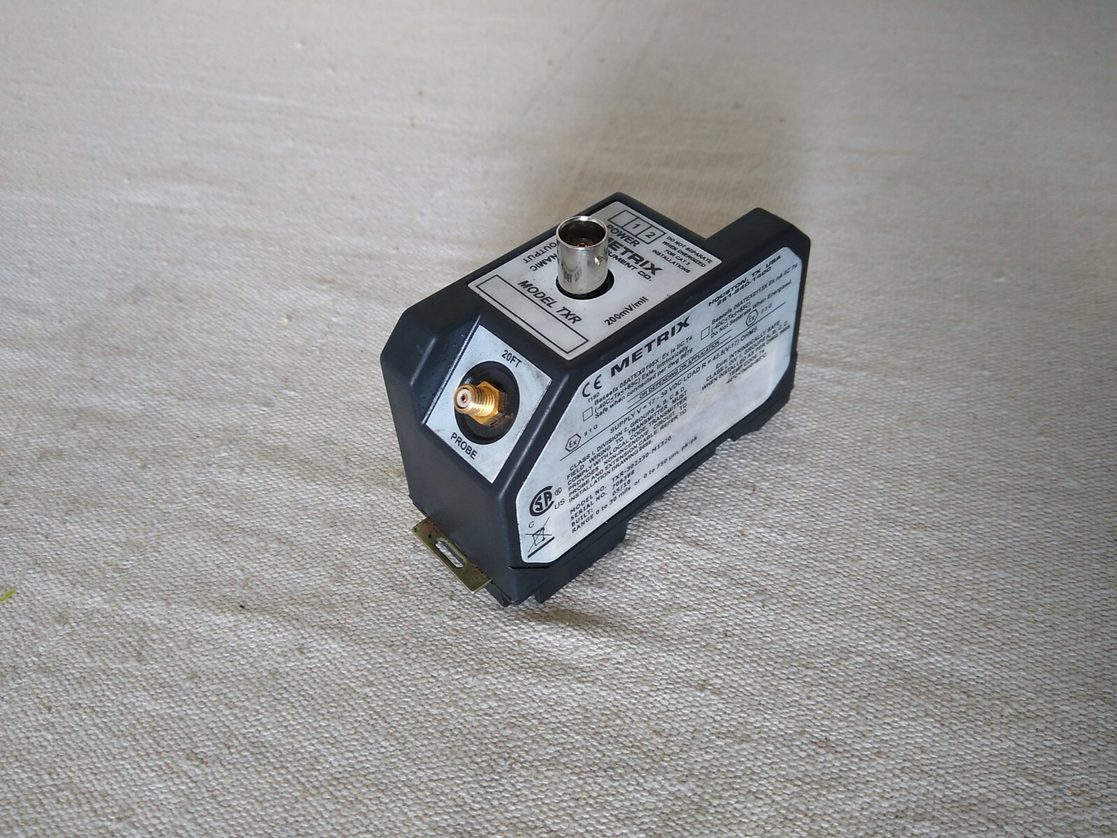 Metrix TXR-302230-M1320 Trendsetter Proximity Vibration Transmitter