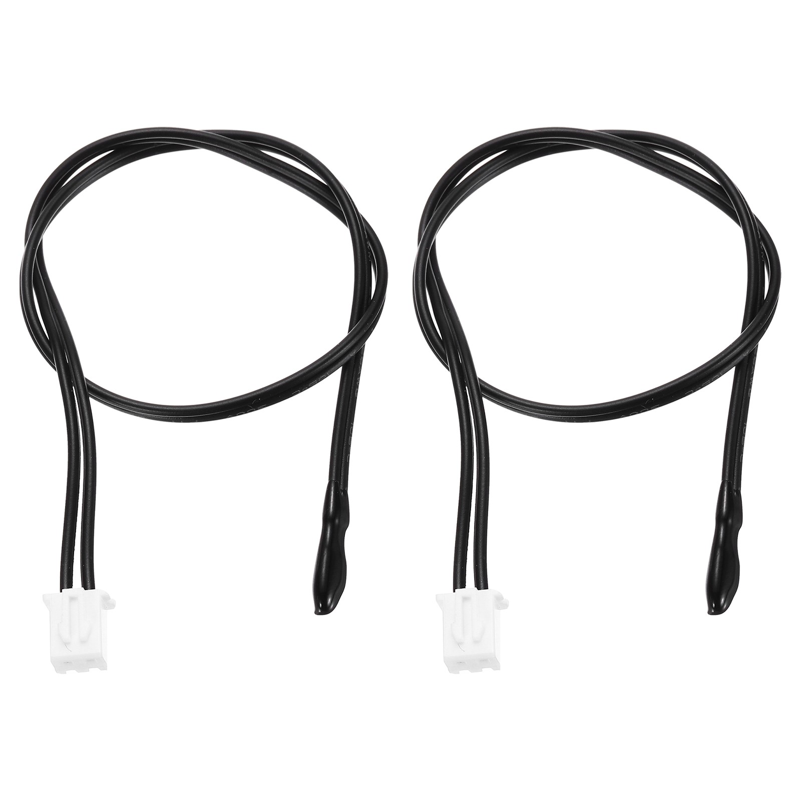 2 Pcs 10K NTC Thermal Sensor Probe,Epoxy Temp Sensor Probe 9.8 Inch