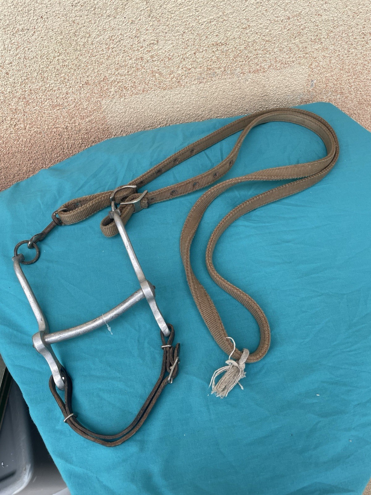 Antique Vintage Leather Horse Bridle