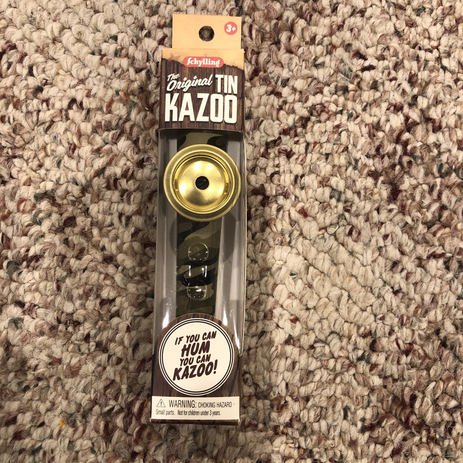 Schilling The Original Tin Kazoo. Camouflage Color. Brand New. In Original Box.