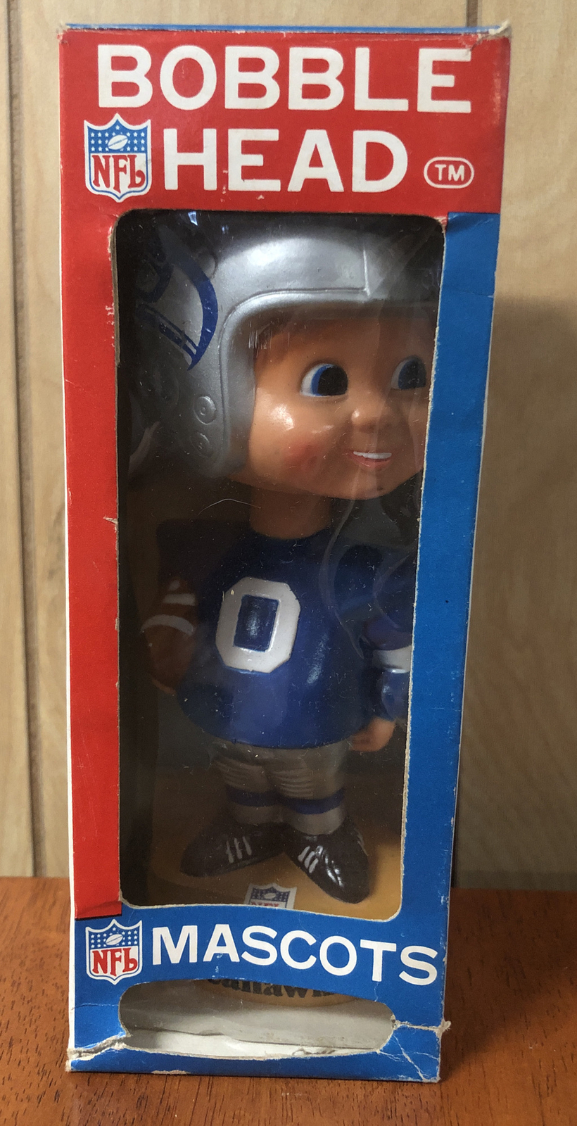BEYOND RARE NOS NEW OLD STOCK 1975 Seattle Seahawks Bobble Head Bobblehead