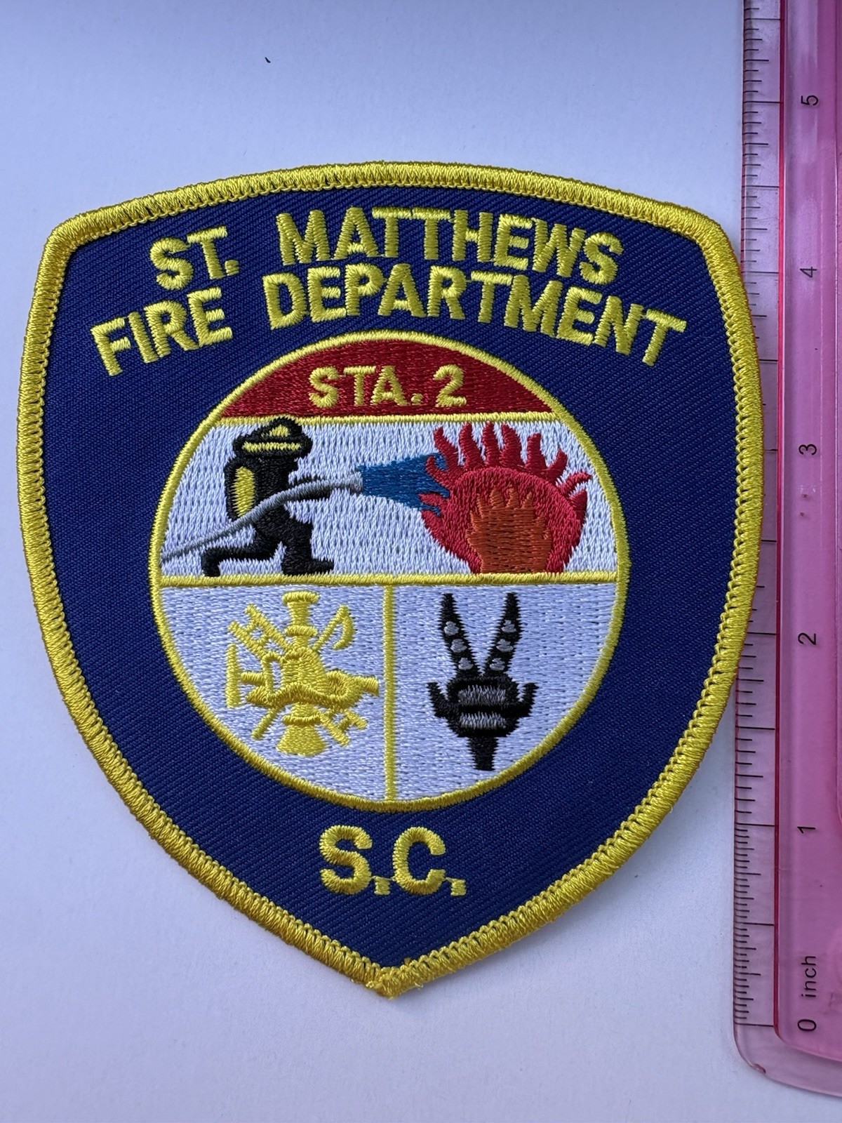 Saint Matthews South Carolina Fire Patch