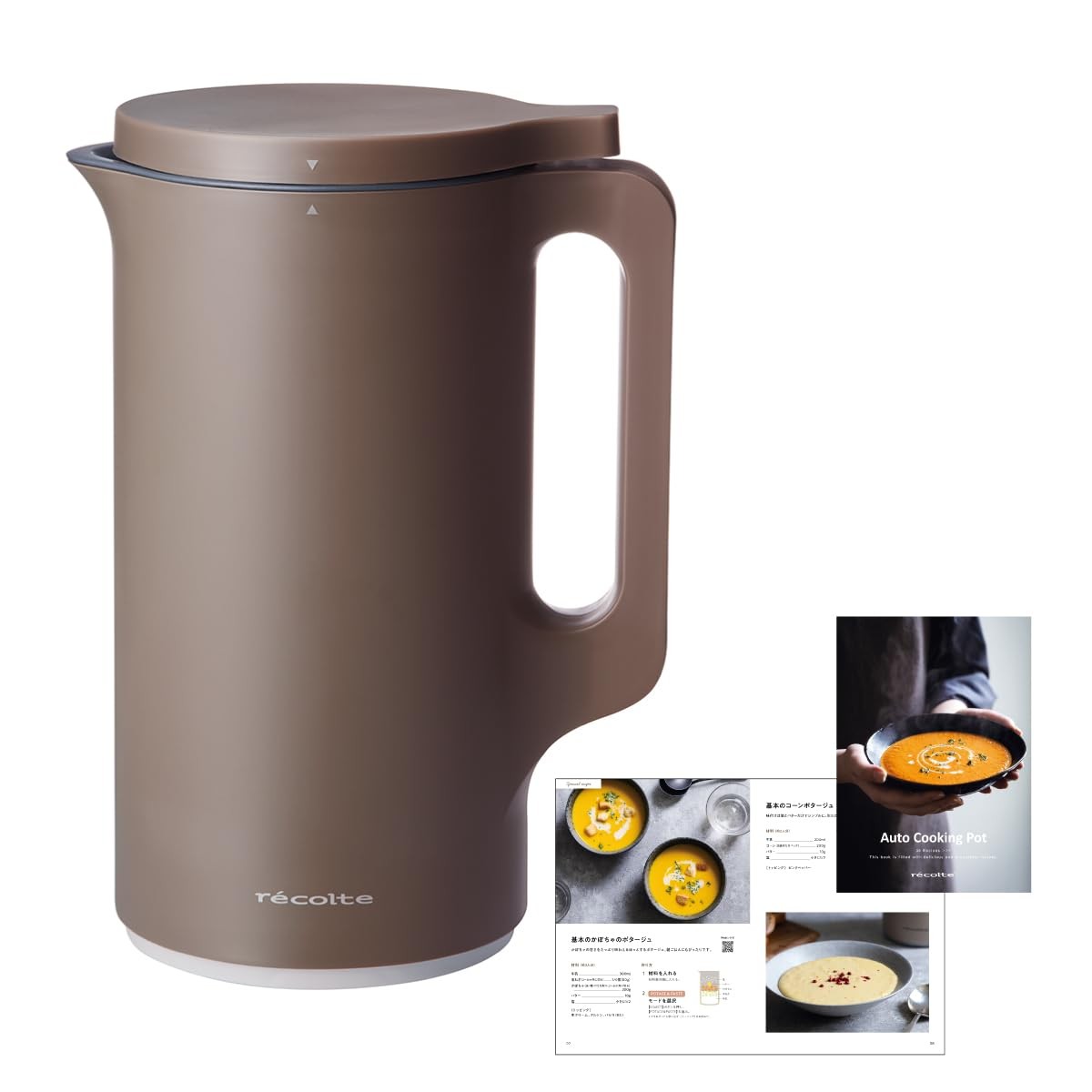 récolte Automatic Cooking Pot Soup Maker RSY-2 Mocha Brown (MBR)