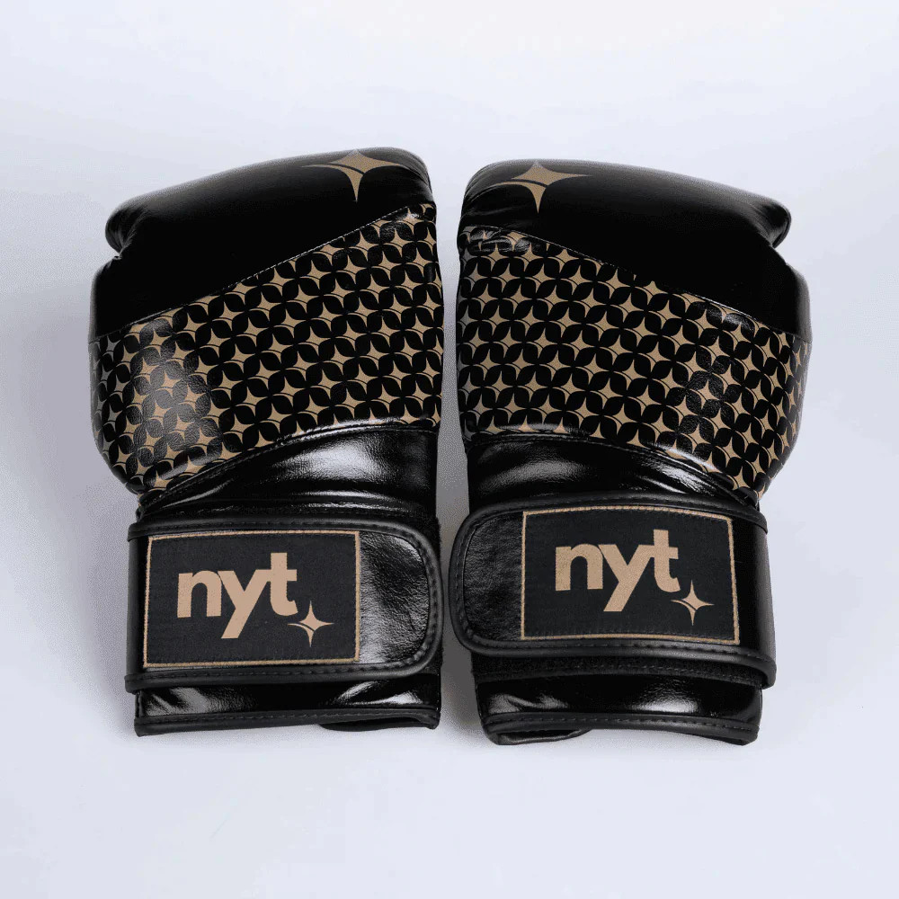 NYT Star Boxing Gloves Black/Sand