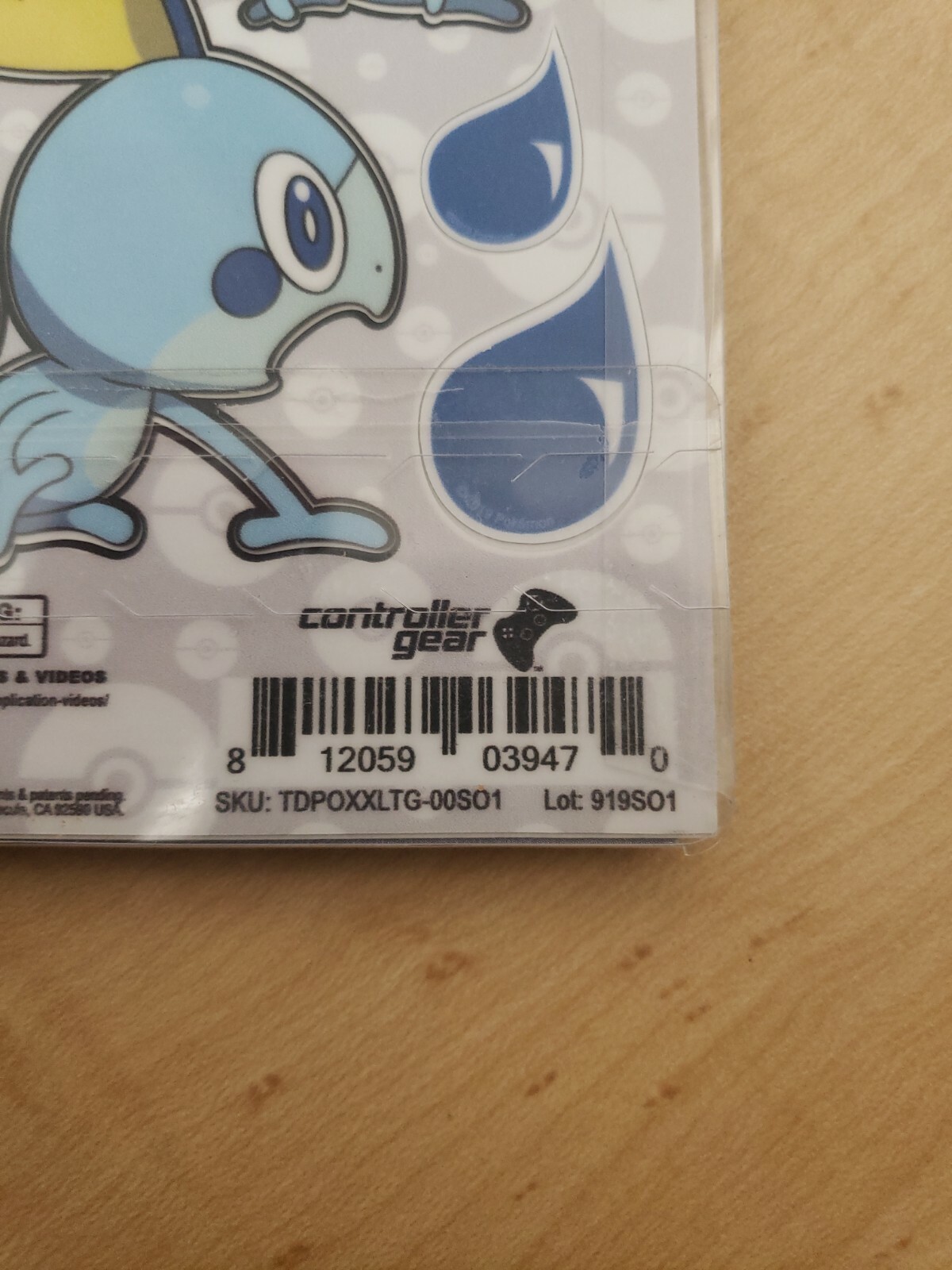 New. POKÉMON Premium Tech Decals Set – Sobble Set 1
