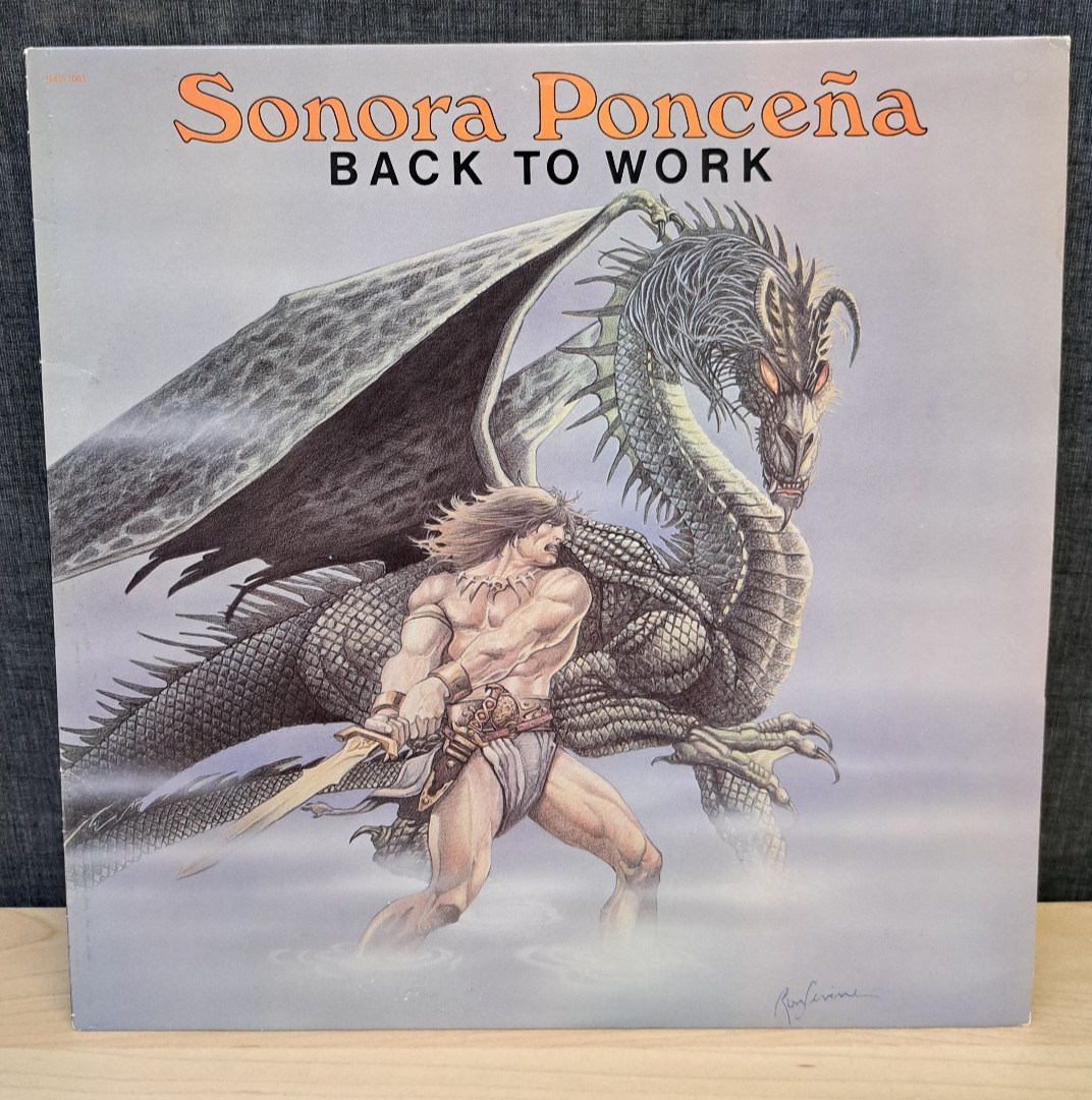 Sonora Poncena Back to Work Vinyl Record, JMIS 1083