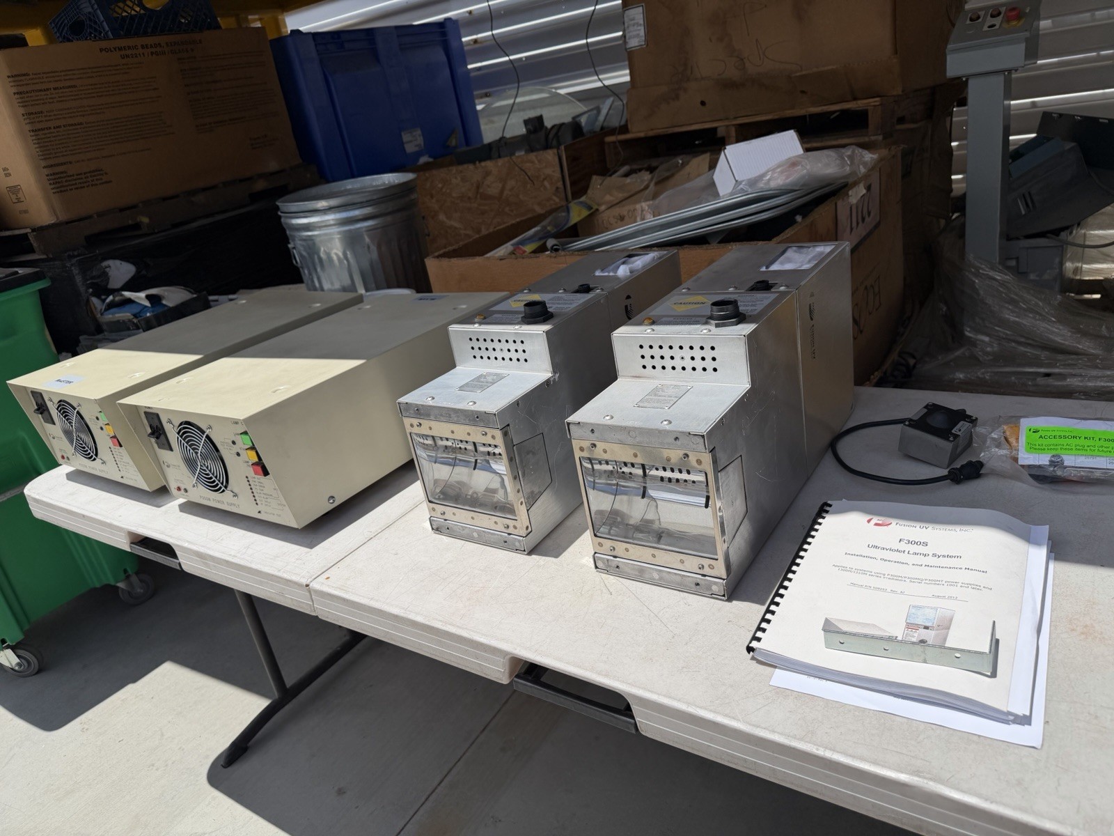 Fusion UV F300S System: P300MT Power Supply & I300MB Irradiator - (2 Sets)