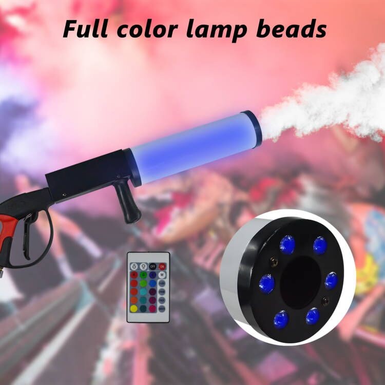 LED CO2 Gun Cryo Fog Stage Effect CO2 Jet Machine With 3M CO2 Hose | USA STOCK
