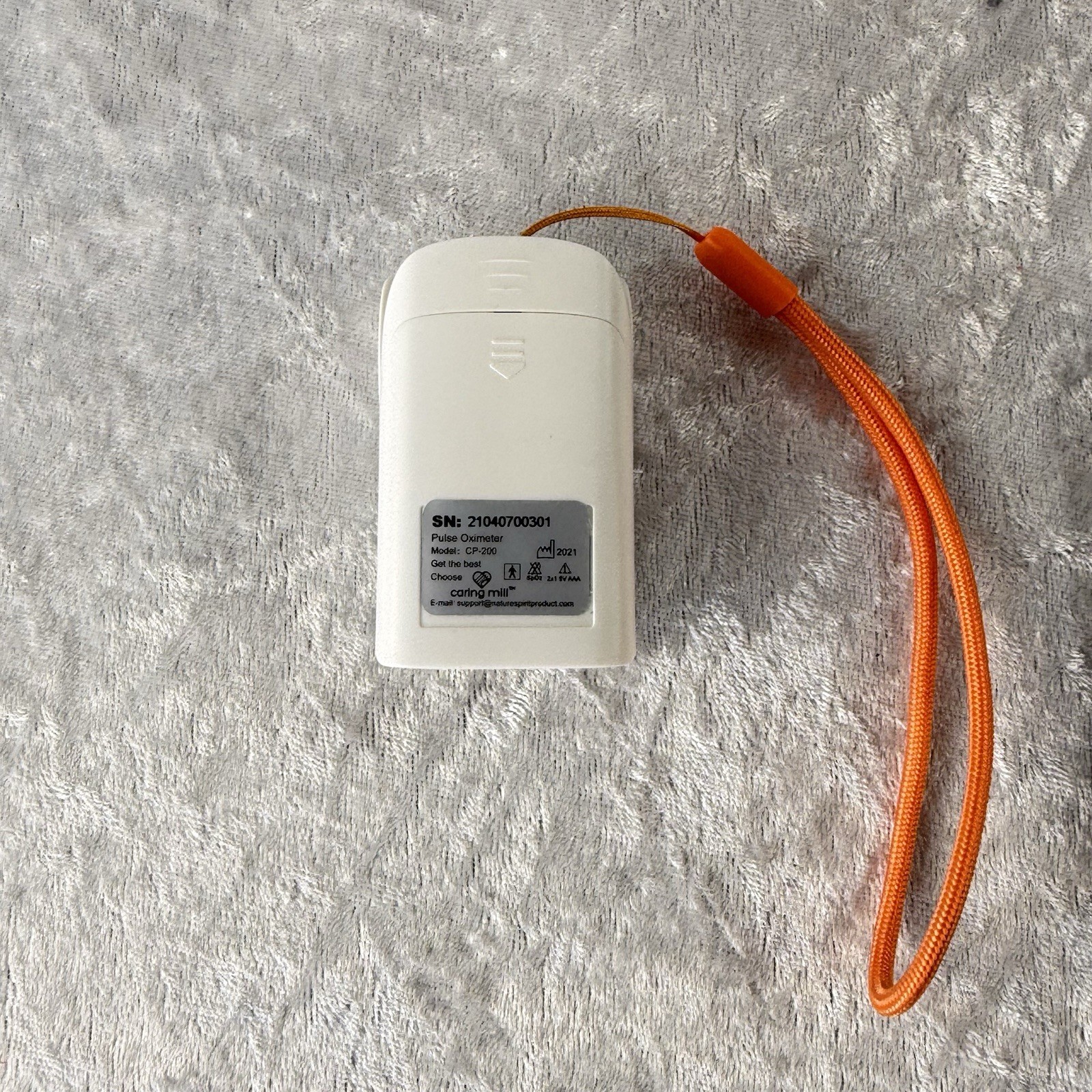 Caring Mill Pulse Oximeter w/ Manual - Model CP-200 - Tested, Working