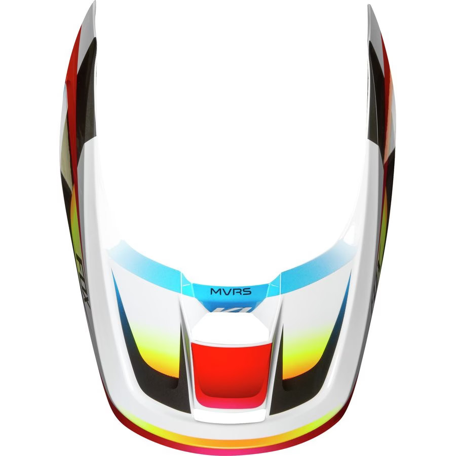 Fox Racing 2019 Youth V1 Helmet Visor - Motif - Red/White 22982-054-OS