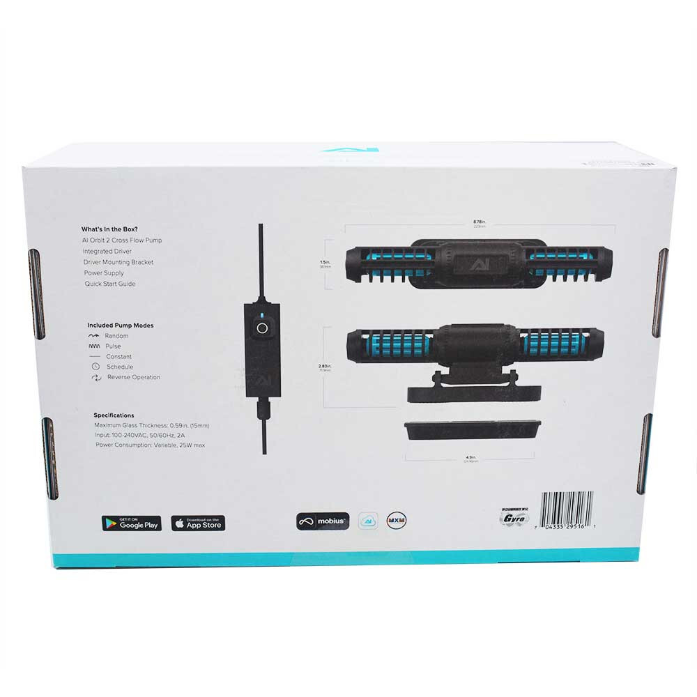 Orbit 2 Cross-Flow Gyre Wave Pump - AquaIllumination
