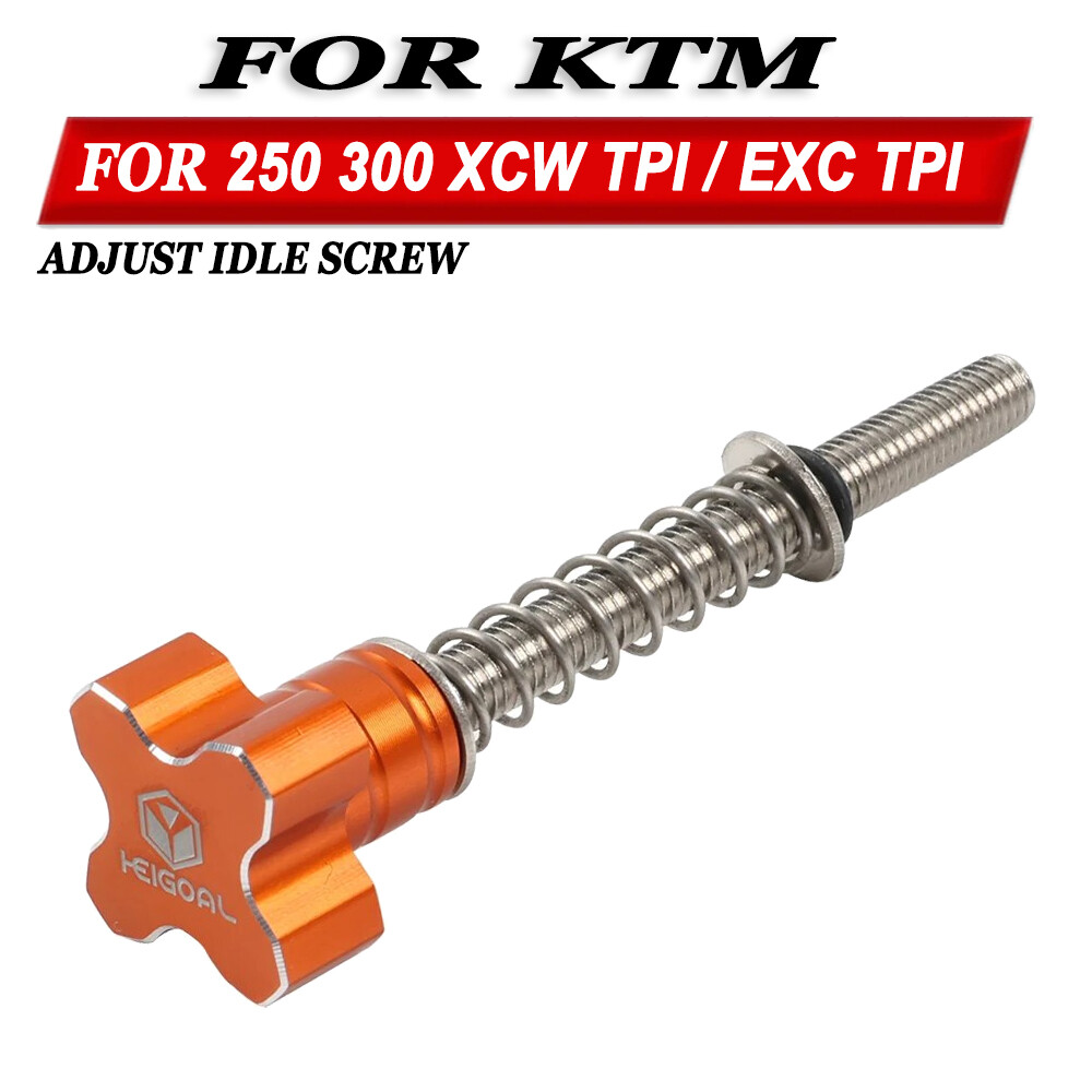 For KTM 150 250 300 XCW TPI 250 300 EXC TPI Adjust Idle Screw Bolt Adjuster
