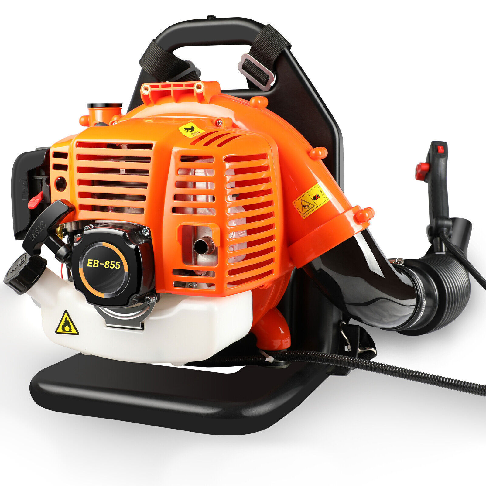 43CC/63CC Gas Backpack Leaf Blower 3HP 650CFM 2 Stroke Leaf Snow Blowers