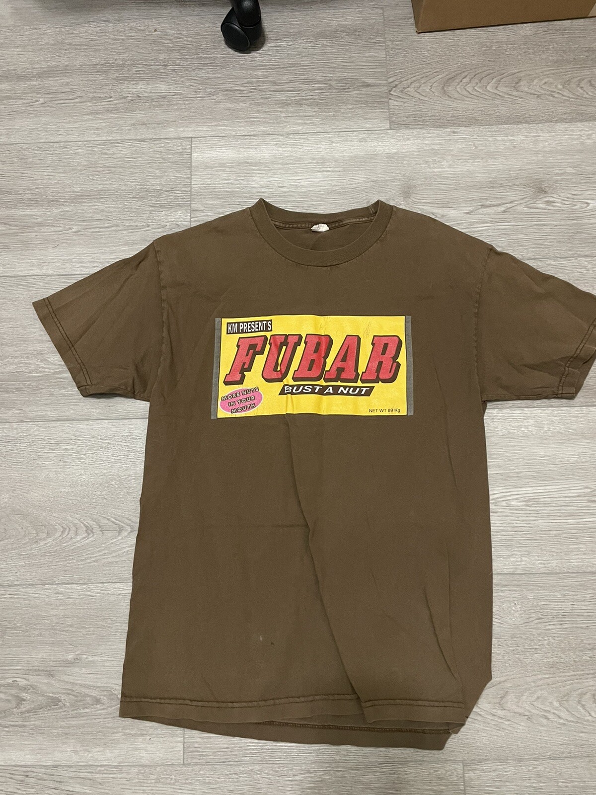 Rare Retro Km Fubar Paintball Shirt Large